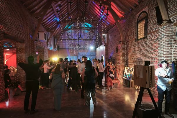 Borne photo éclairage